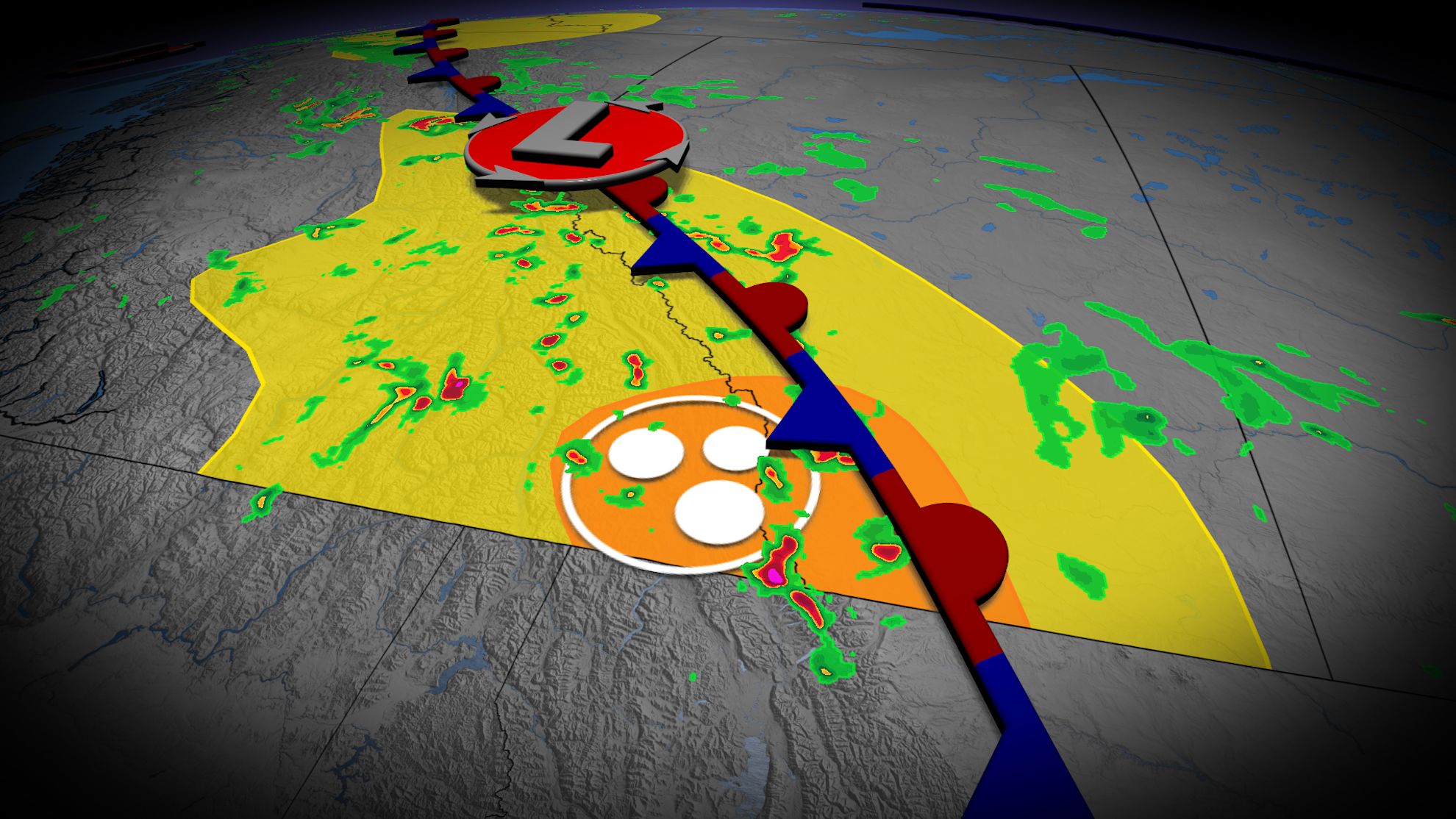 Severe storm threat brings large hail risk to Alberta, but there's a ...