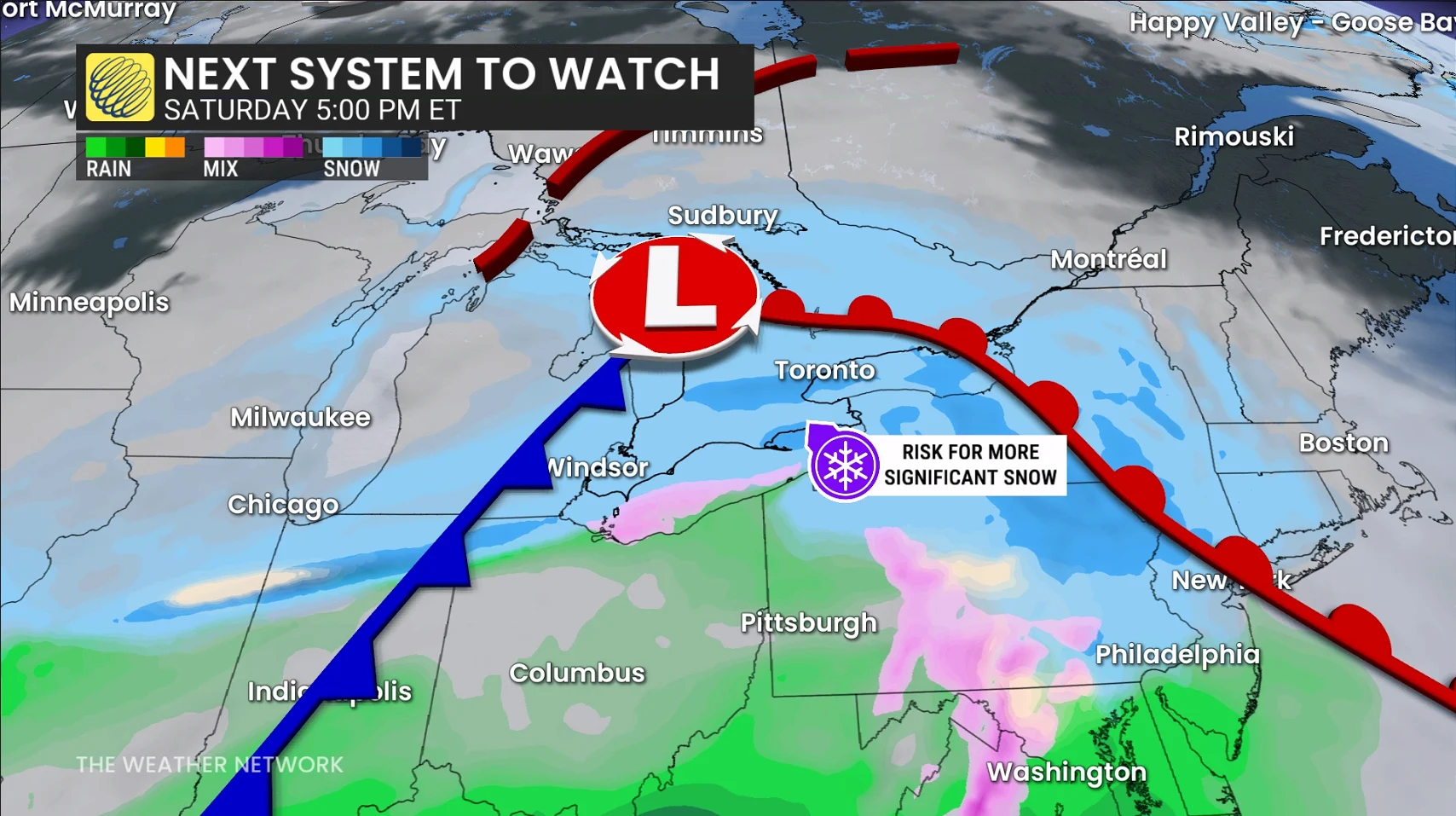Baron - Ontario next storm Saturday - Feb13