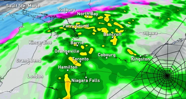 Ontario: Hold on to your treats, wicked storm threatens heavy rain, snow 