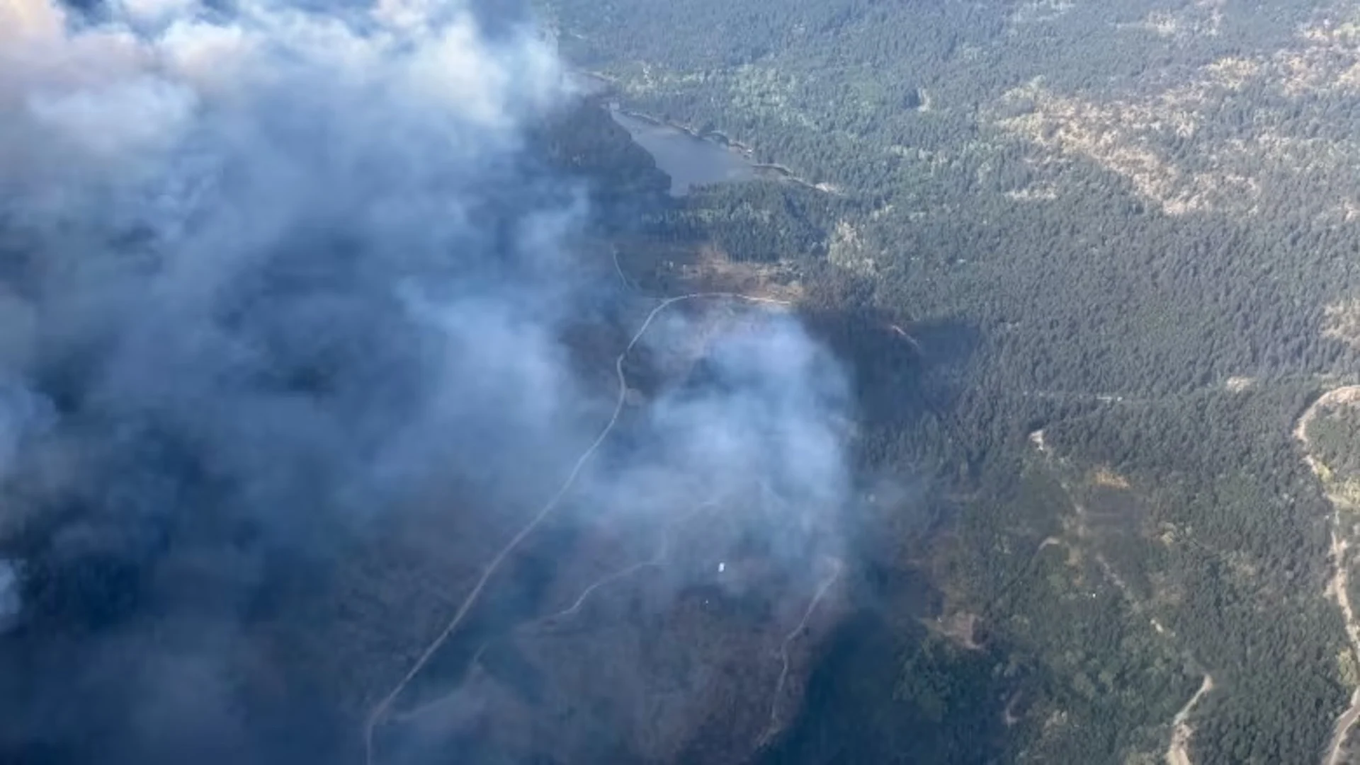 Out-of-control wildfire burning near Peachland, B.C., prompts evacuation order