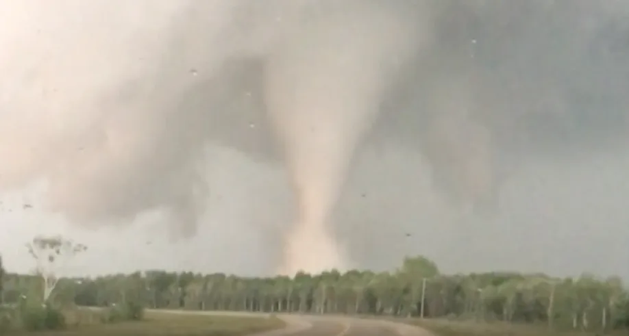 A Manitoba twister was North America's strongest tornado in the year of 2018