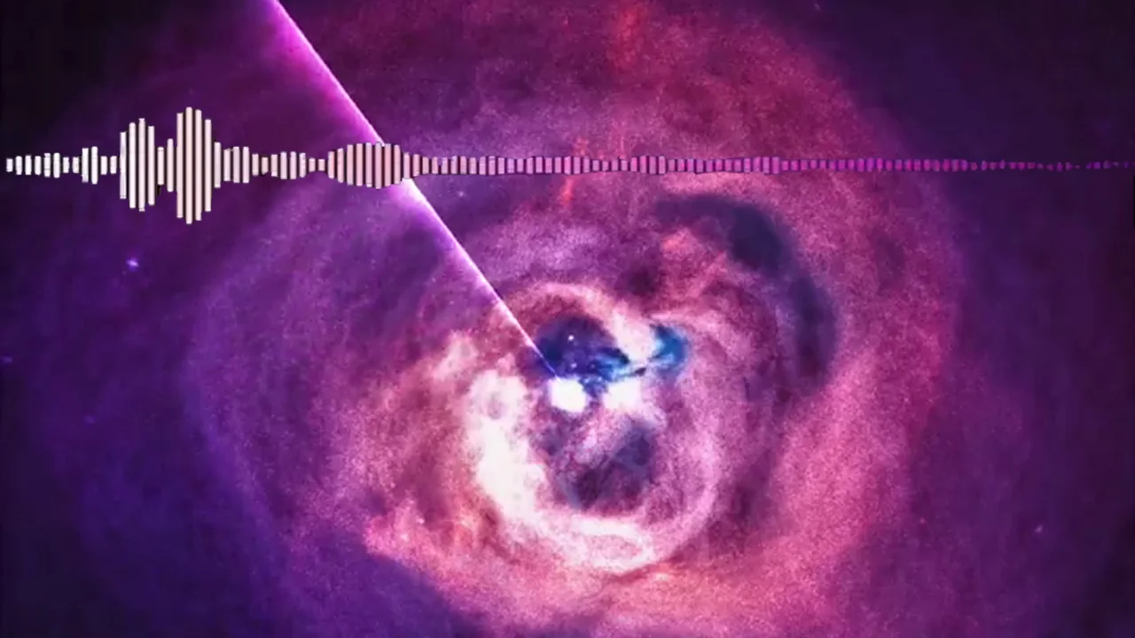 Black holes play eerie music in these NASA 'sonifications'