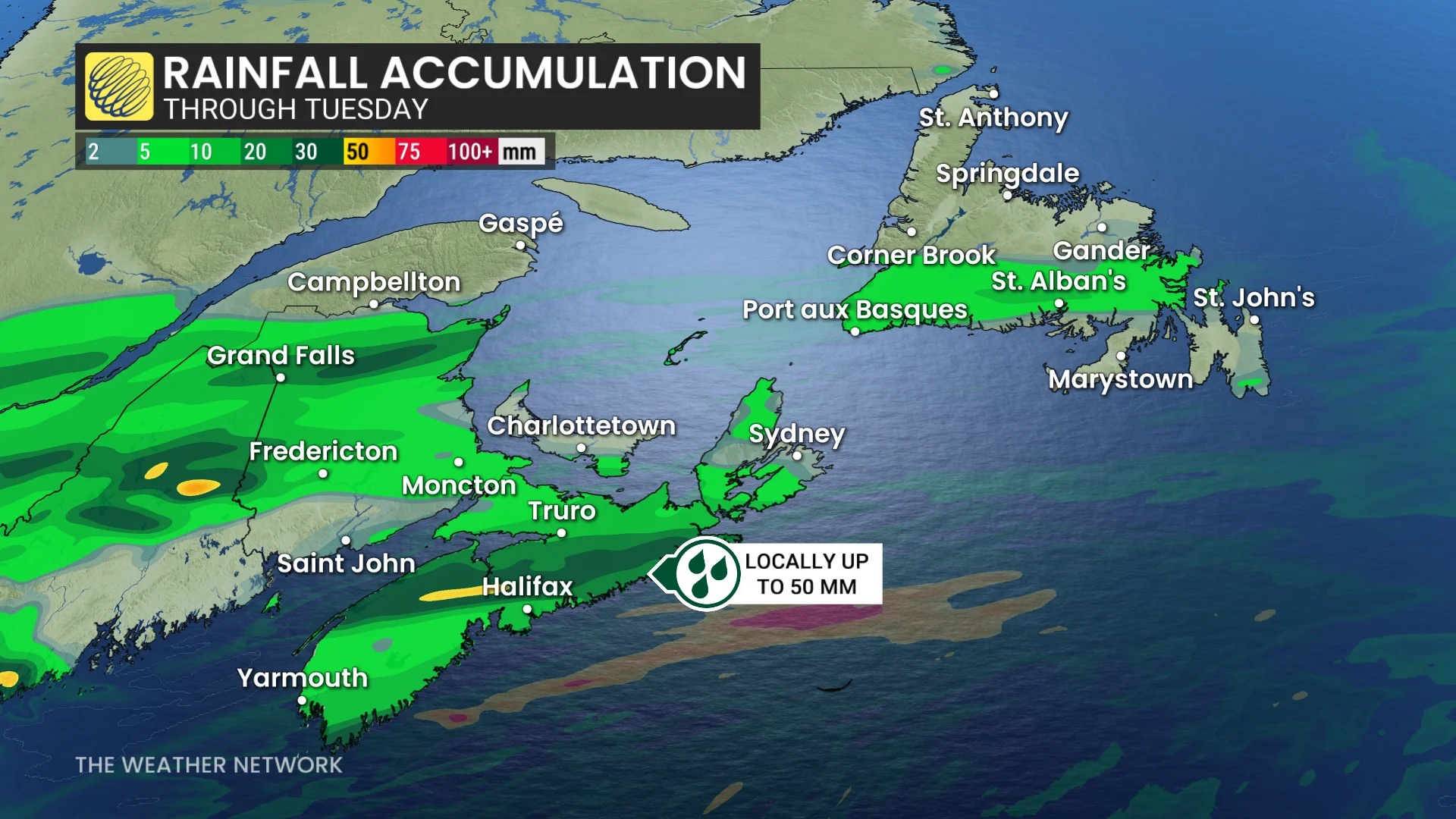 Baron - Atlantic Canada rain - July8