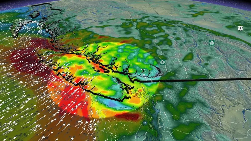 B.C. to be battered by heavy rain, high winds - The Weather Network