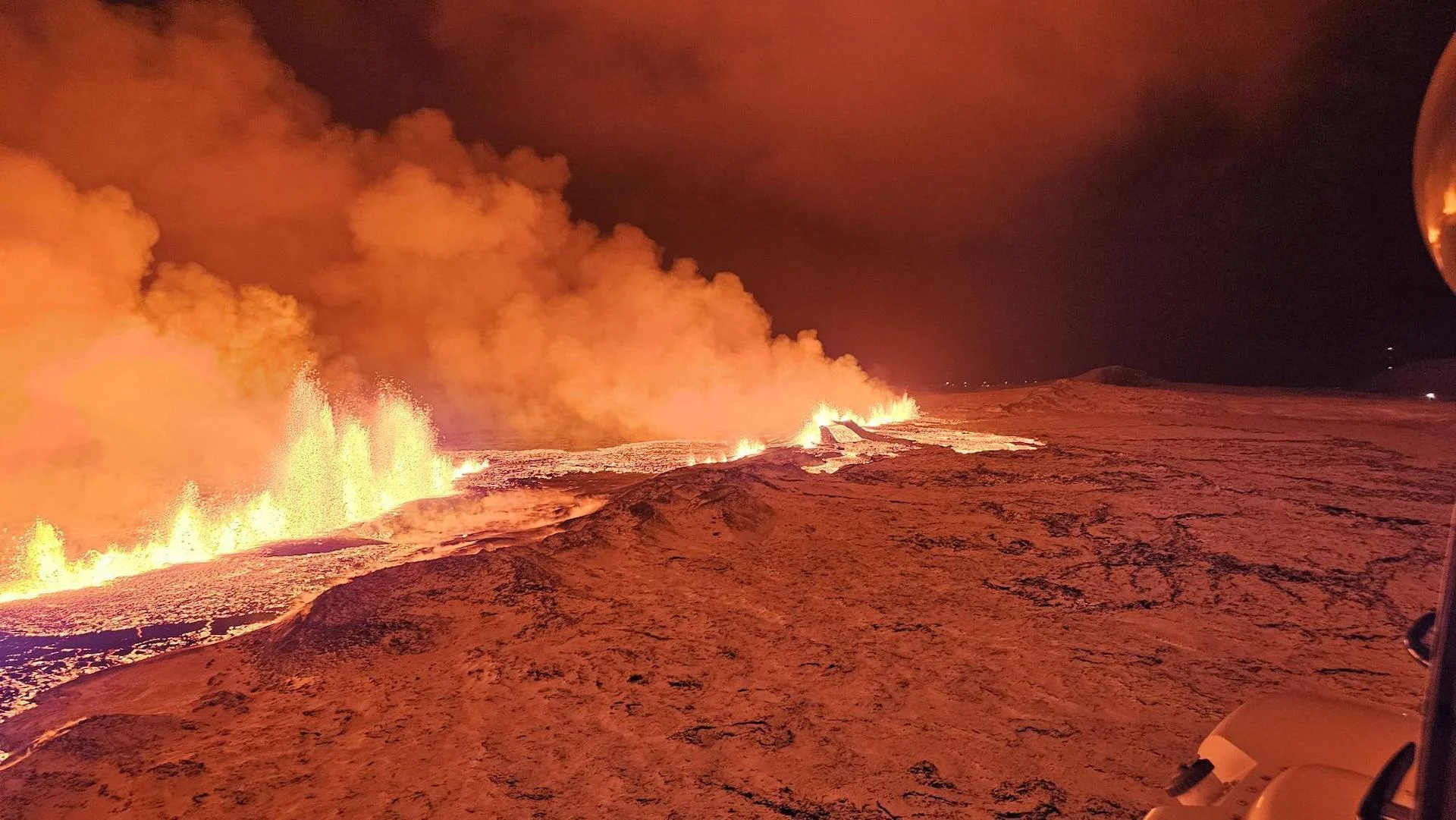 Iceland volcano erupts near town after weeks of quake activity