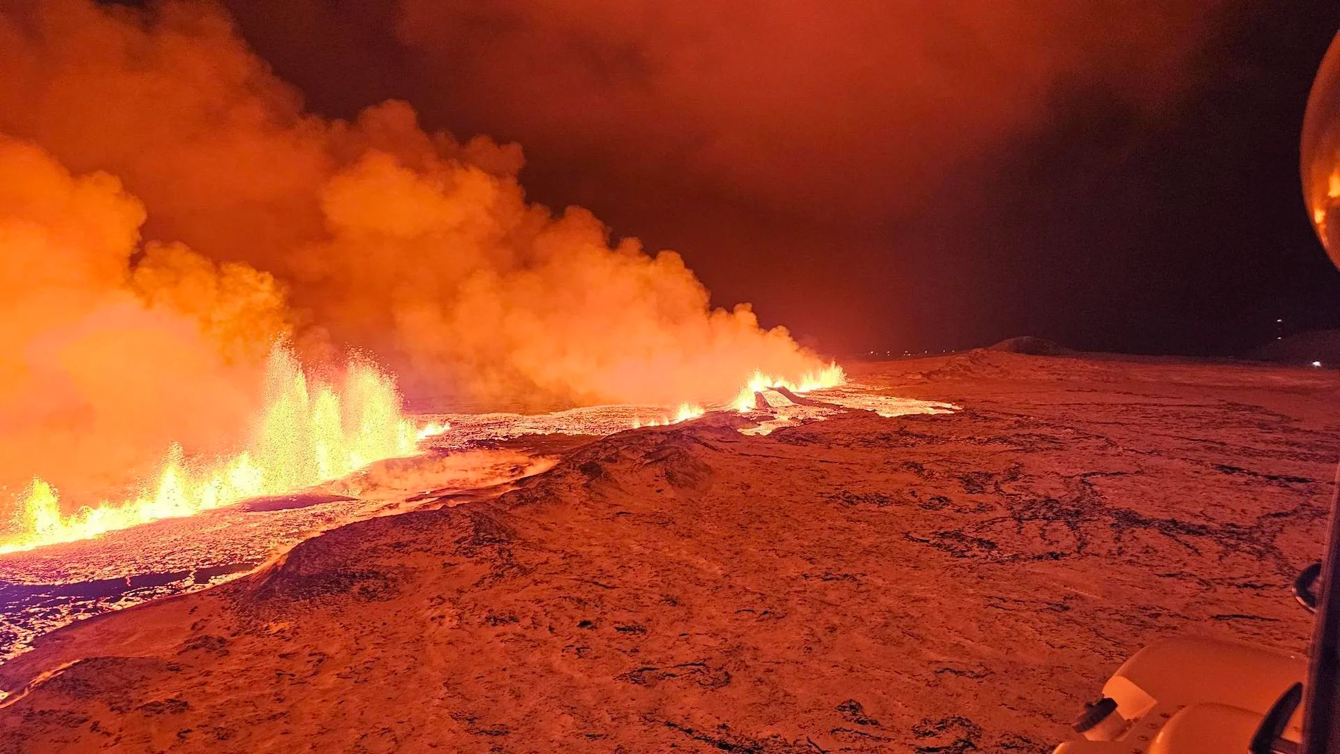 Iceland volcano erupts near town after weeks of quake activity