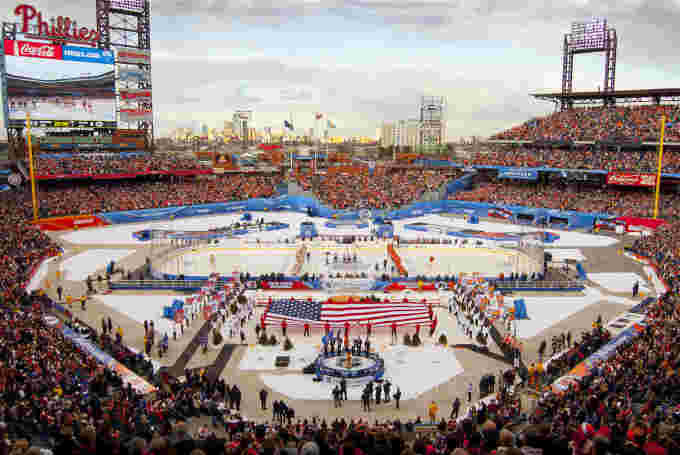 The 2012 NHL Winter Classic at Citizens Bank Park