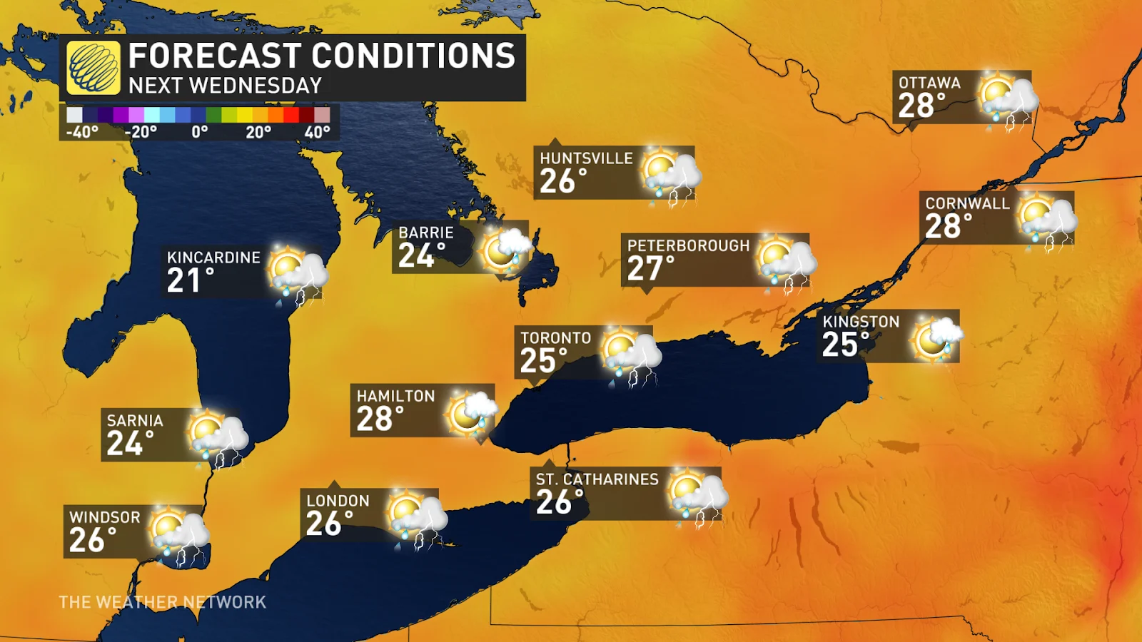 southern Ontario Wednesday forecast July 3 2024