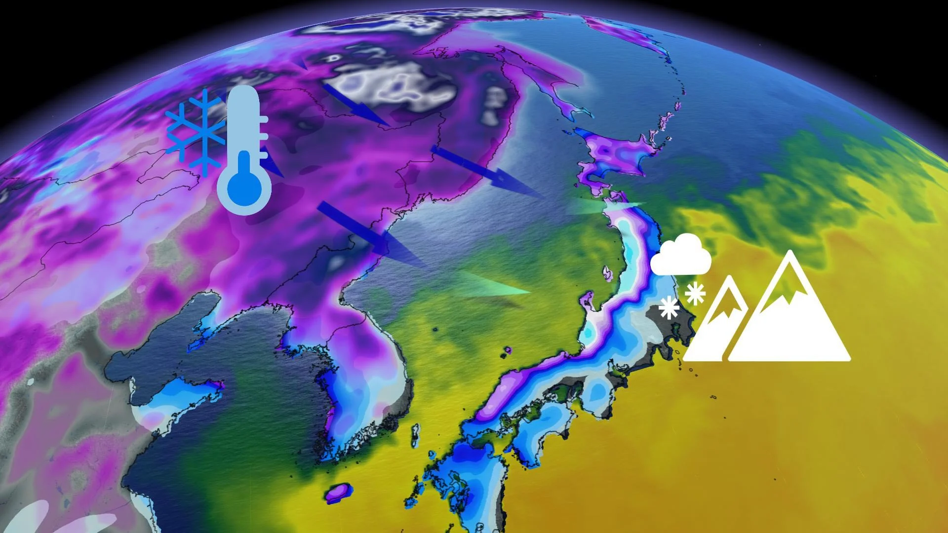 The snowiest place on Earth: Japan versus La Niña