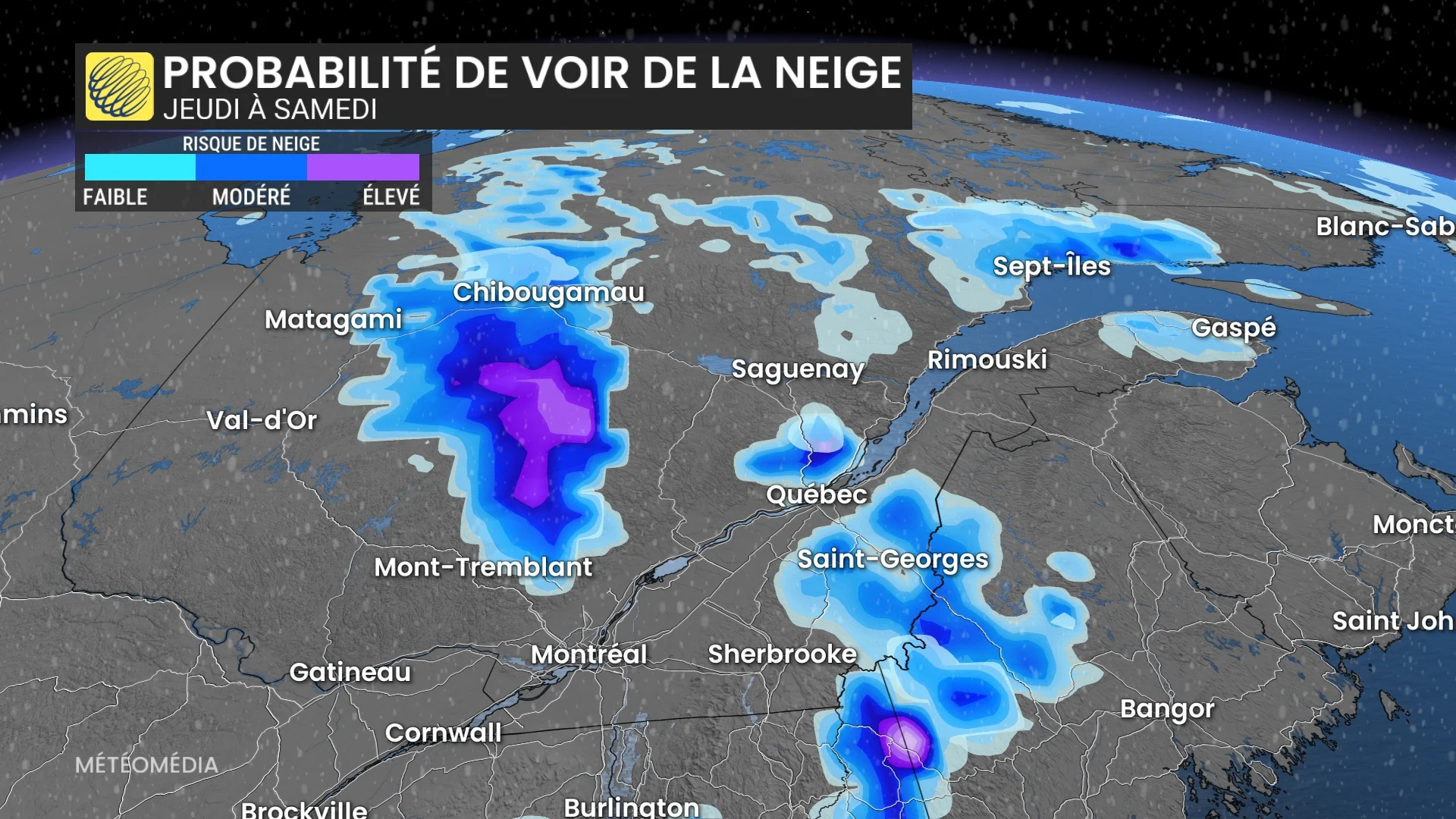 Surprise : vous pourriez voir de la neige dans les prochains jours