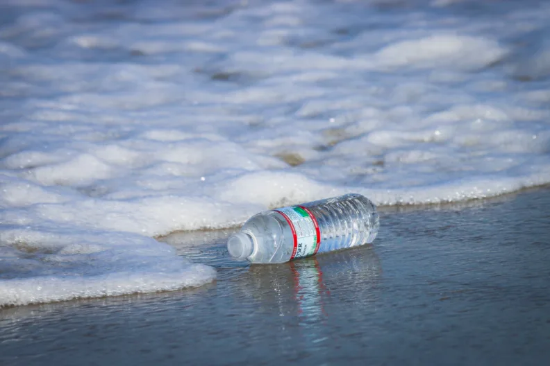 plastic bottle ocean pollution Credit: Brian Yurasits via Unsplash