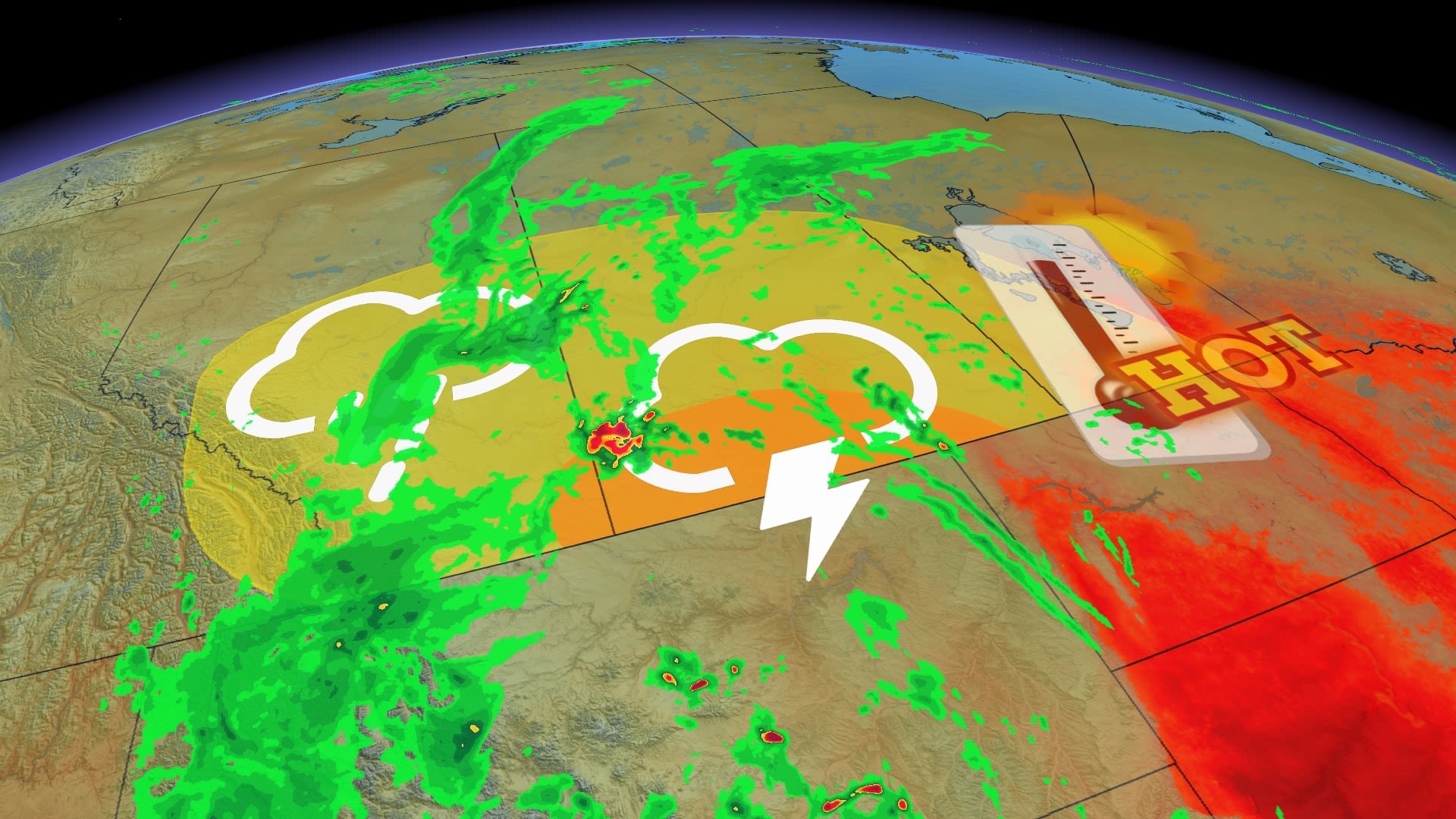 Storm risk creeps into Alberta and Saskatchewan with influx of rainfall ...