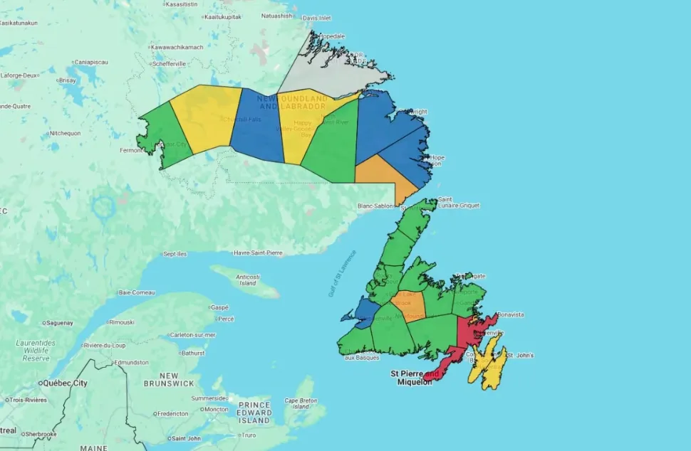 NL fire risk - Government of Newfoundland and Labrador - Aug22