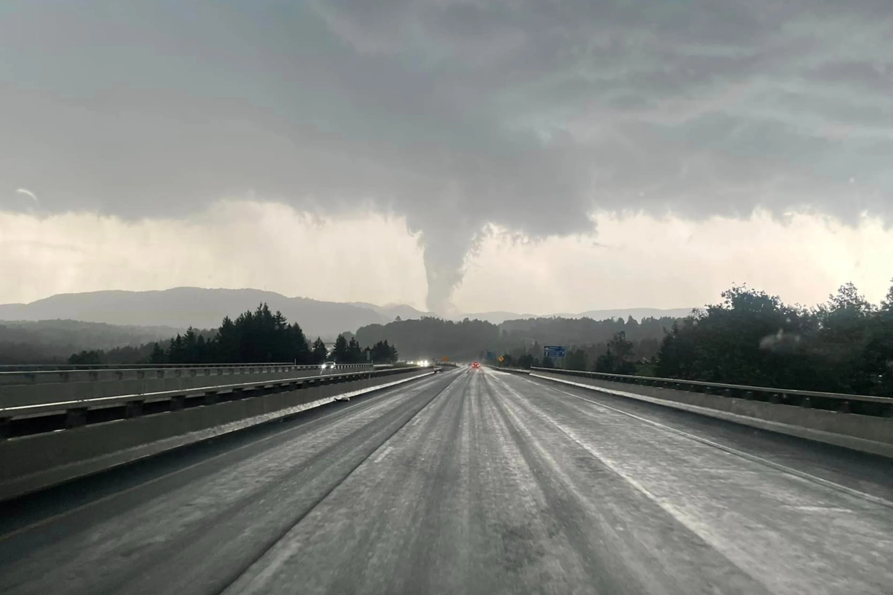 Sainte-Adèle : ce n'était pas une tornade