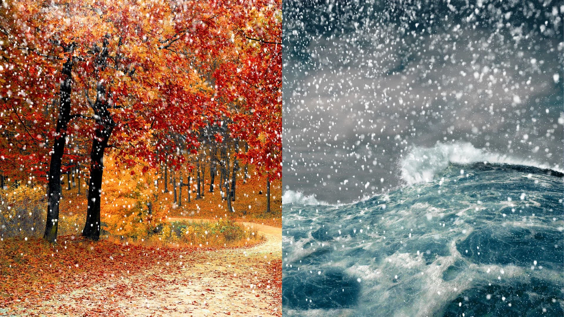 What does a classic fall storm look like in your part of Canada?