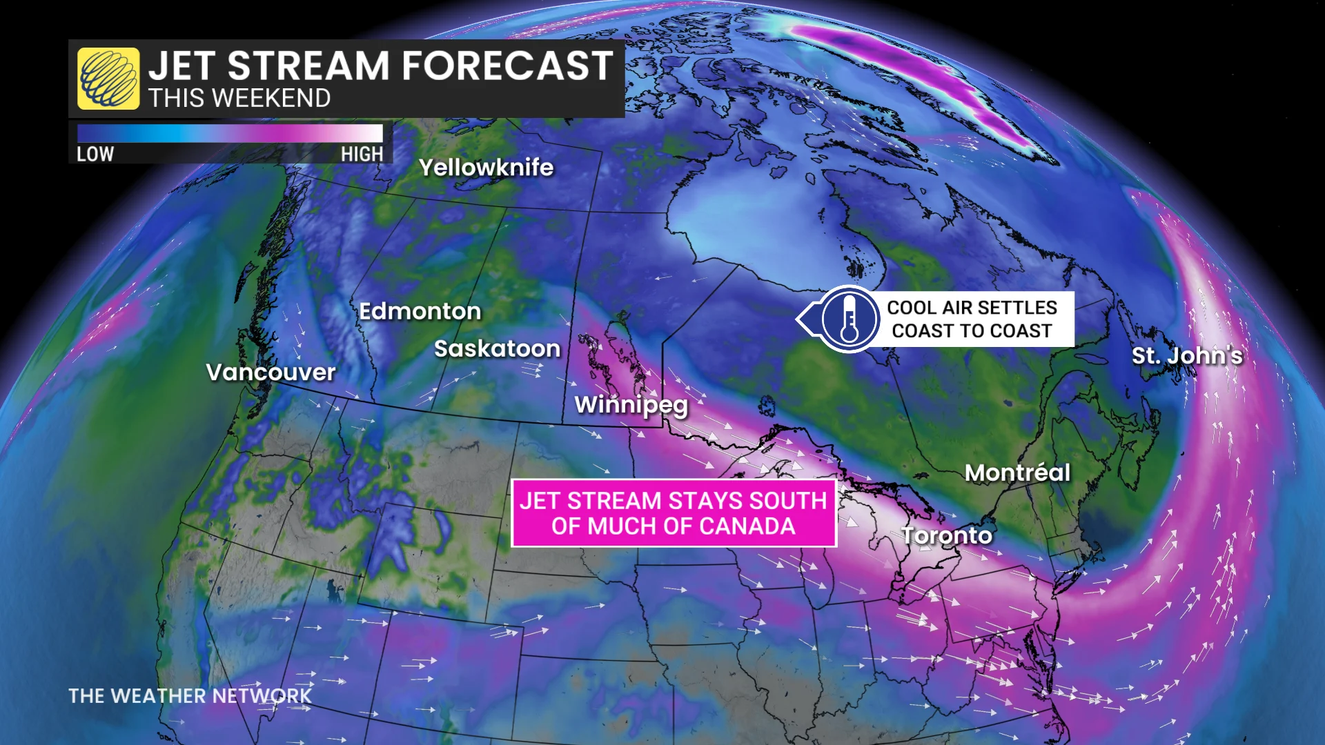 Jet Stream Forecast This Weekend