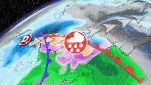 Verglas et jusqu’à 50 cm de neige : un lundi mouvementé au Québec. Détails ici.  