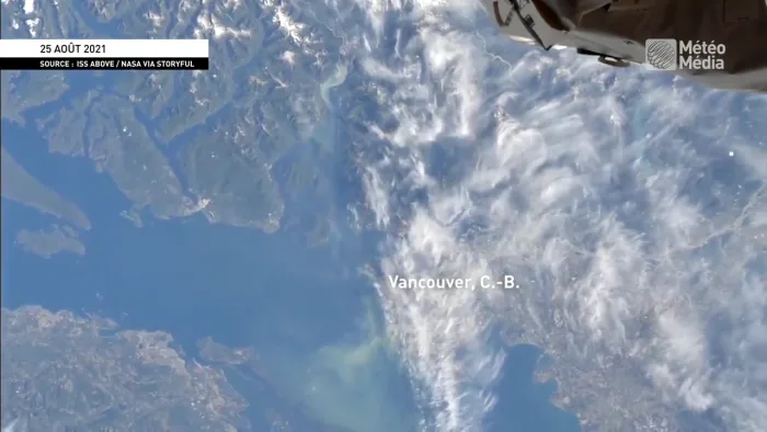 Les feux dans l'Ouest canadien sont visibles de l'espace 