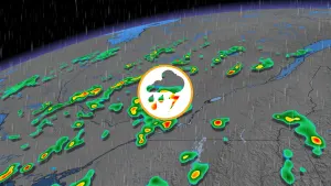 Risque d'orages : ça se poursuit lundi