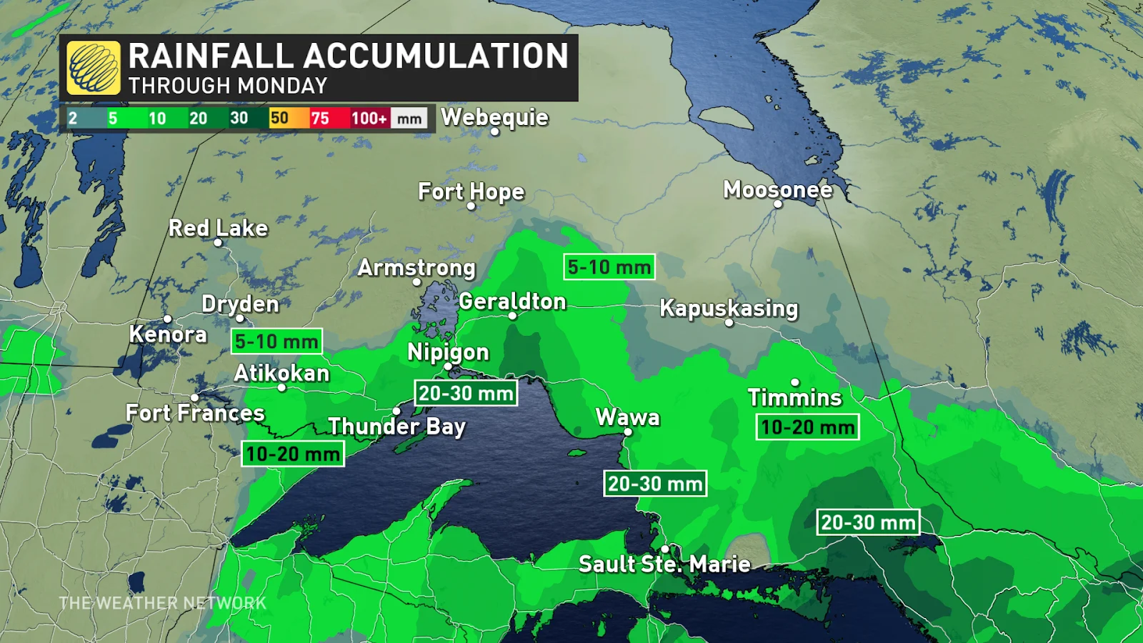 Snow, ice make a wintry comeback in northern Ontario to end April - The ...