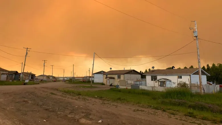 wildfire-near-pukatawagan/Submitted by Serena Dumas via CBC/Do Not reuse