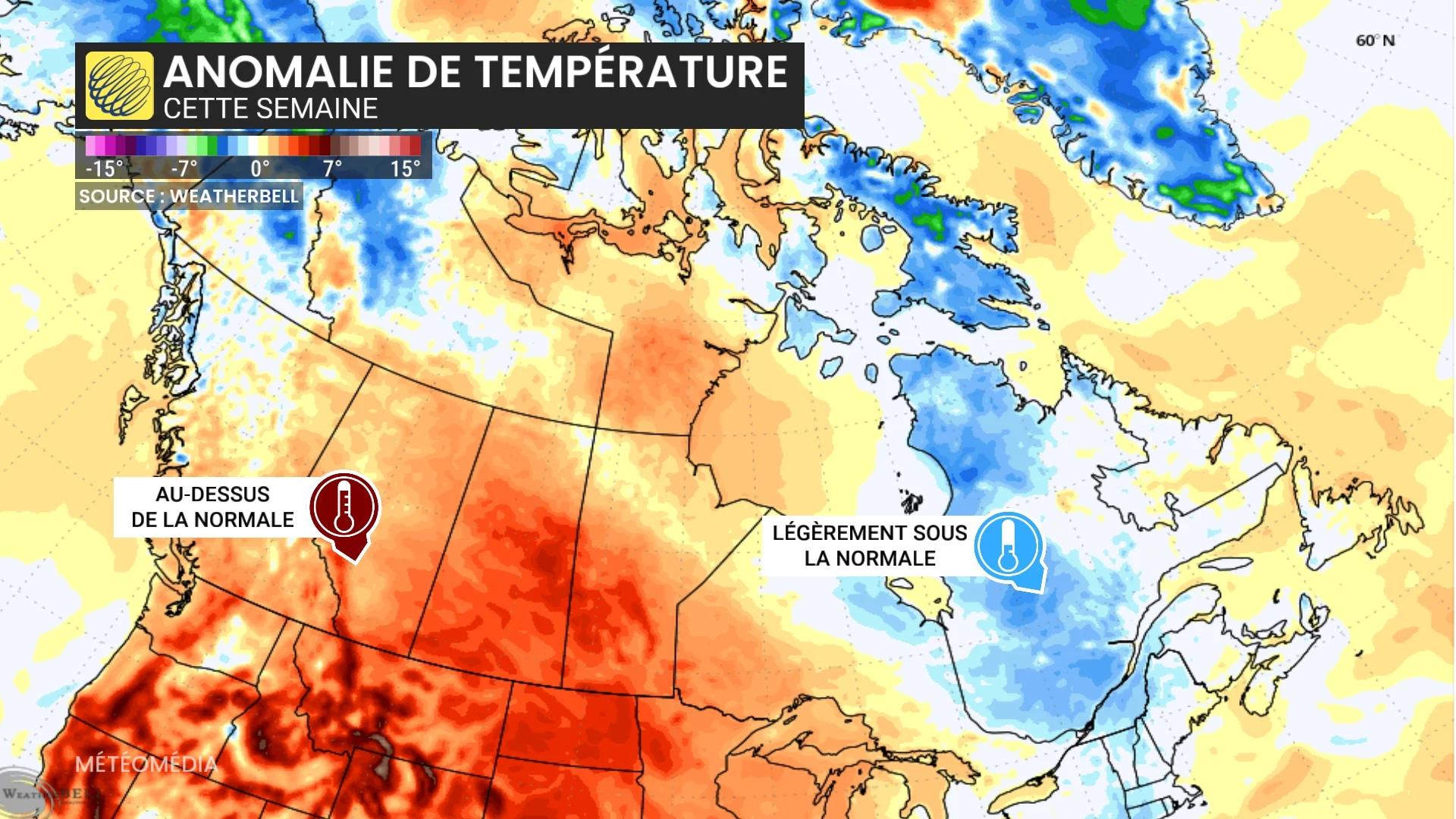 Beau temps cette semaine : le Québec tenu à l'écart