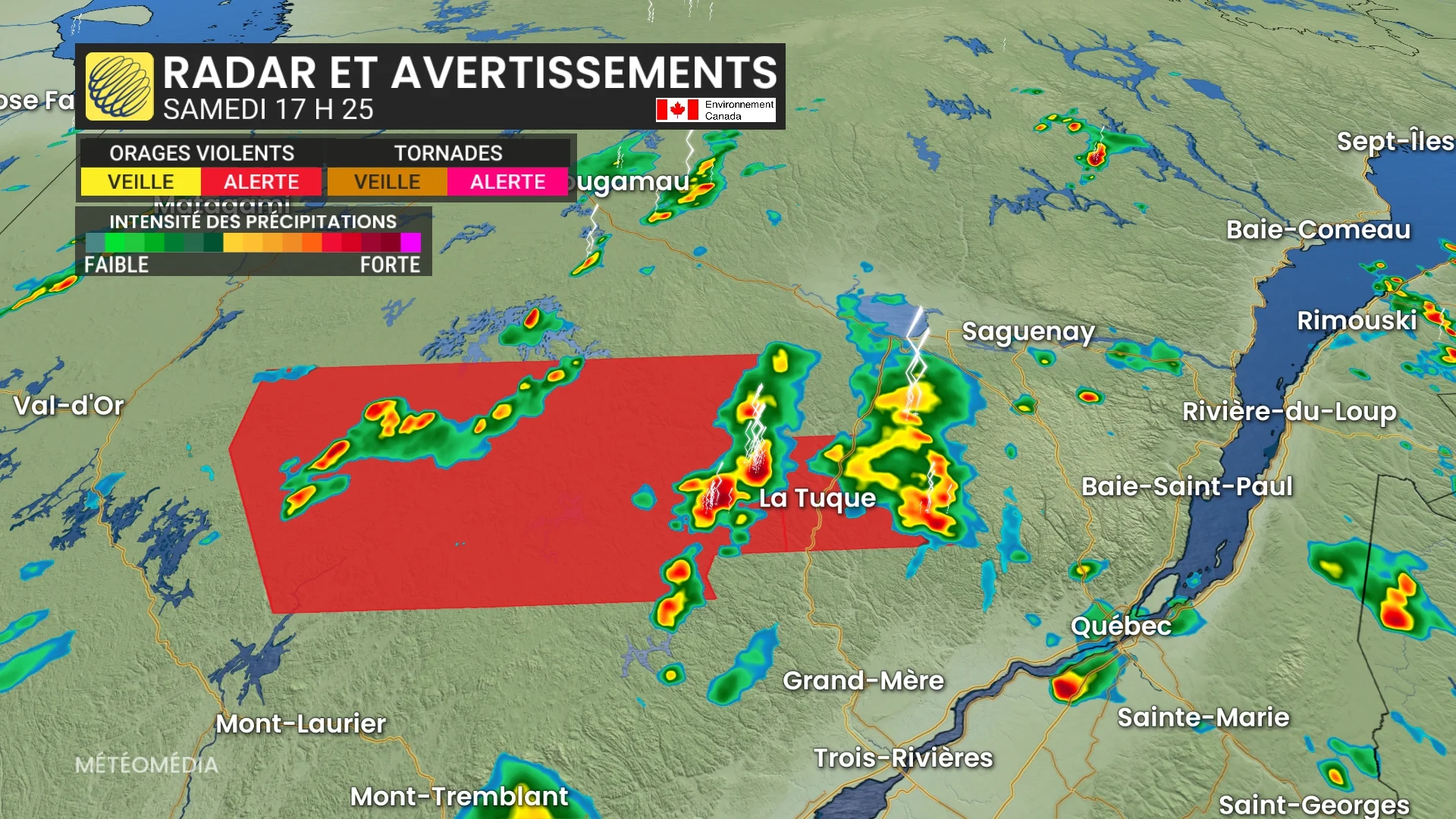 Alertes orages violents pour ces régions