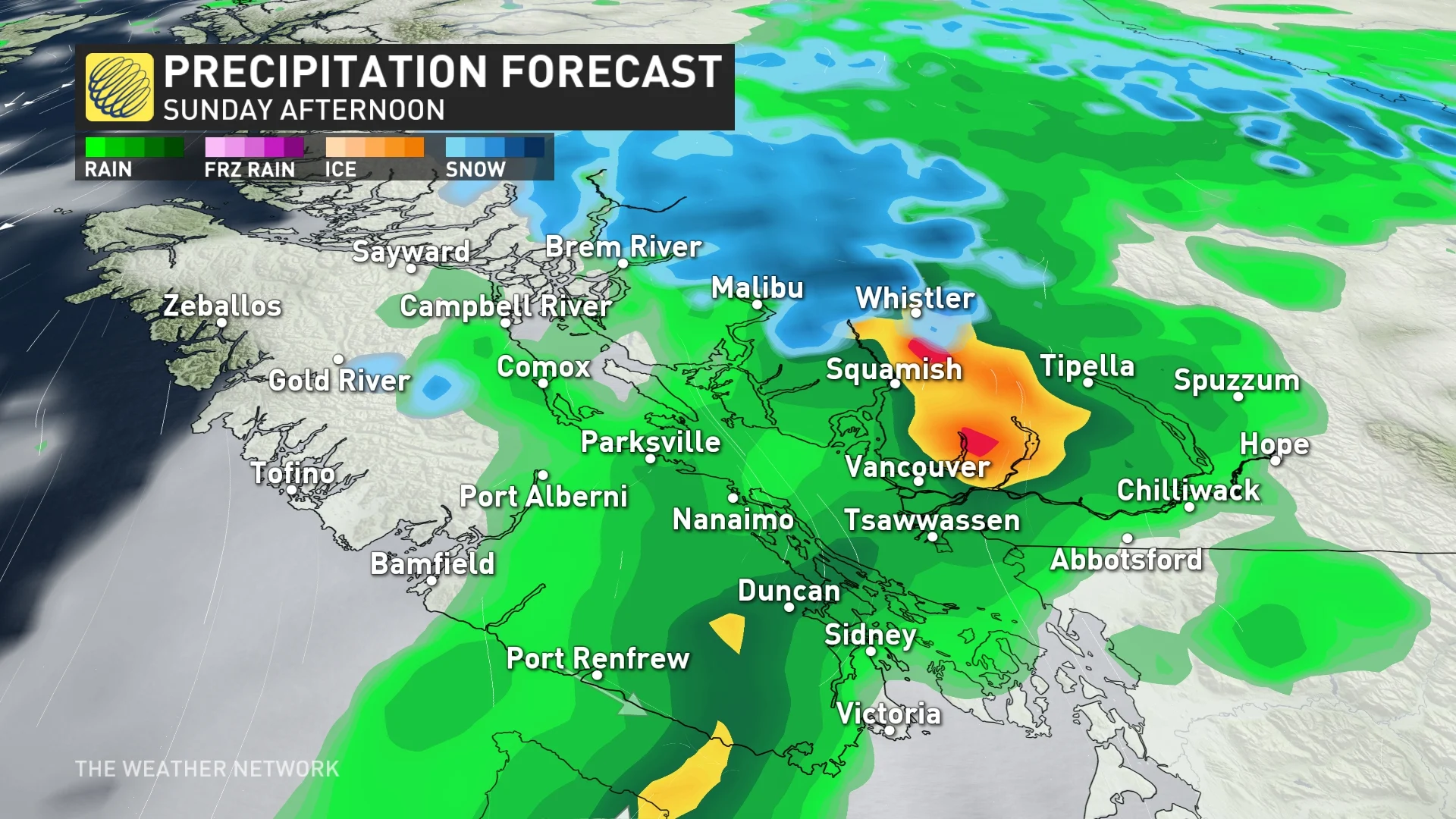 Heavy rains will persist into Sunday as flooding hits B.C. - The ...