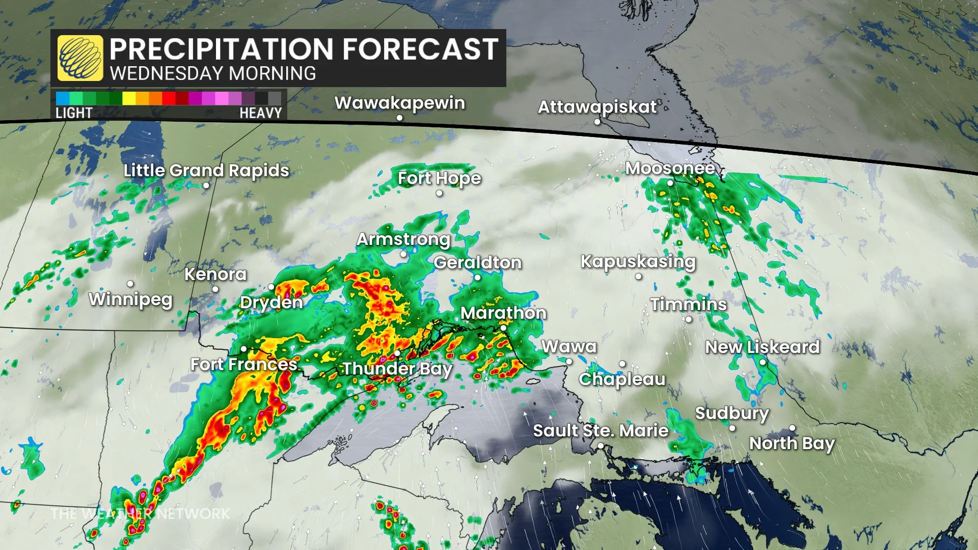 Barron - Precipitation for northwestern Ontario