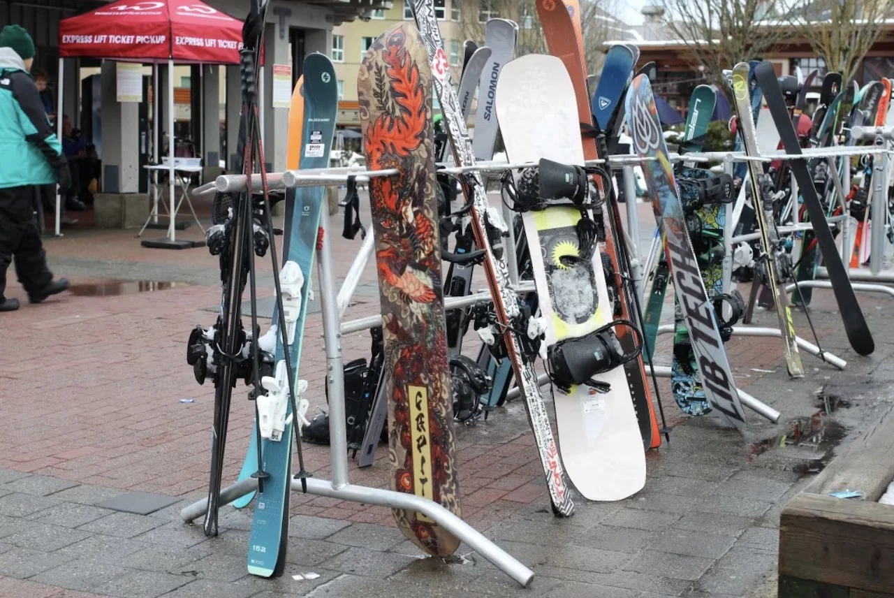 Skis and snowboards/Paula Duhatschek/CBC