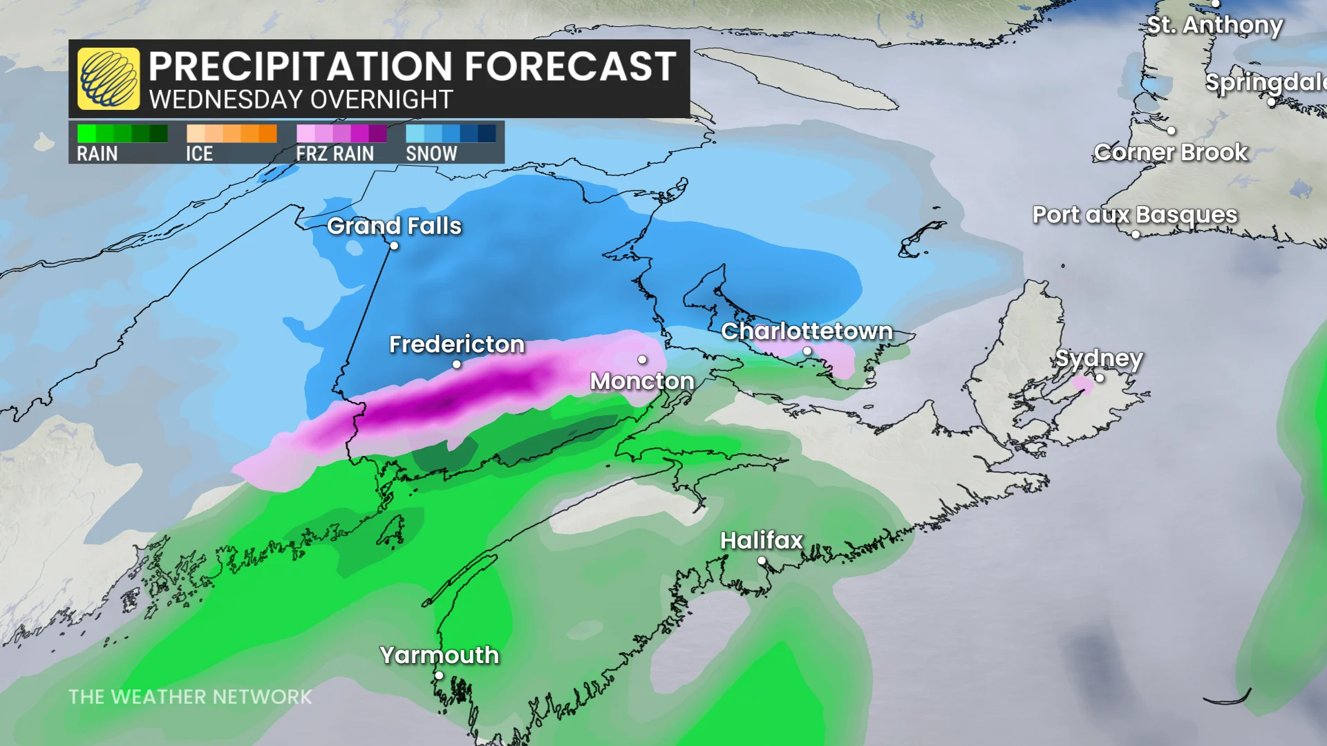 Baron - Atlantic Canada Wednesday overnight - Dec 10