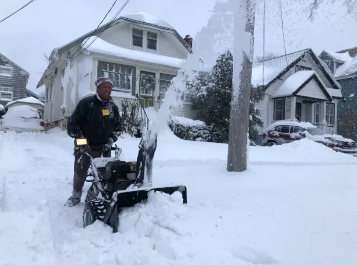 Halifax snow clean up Nate Coleman