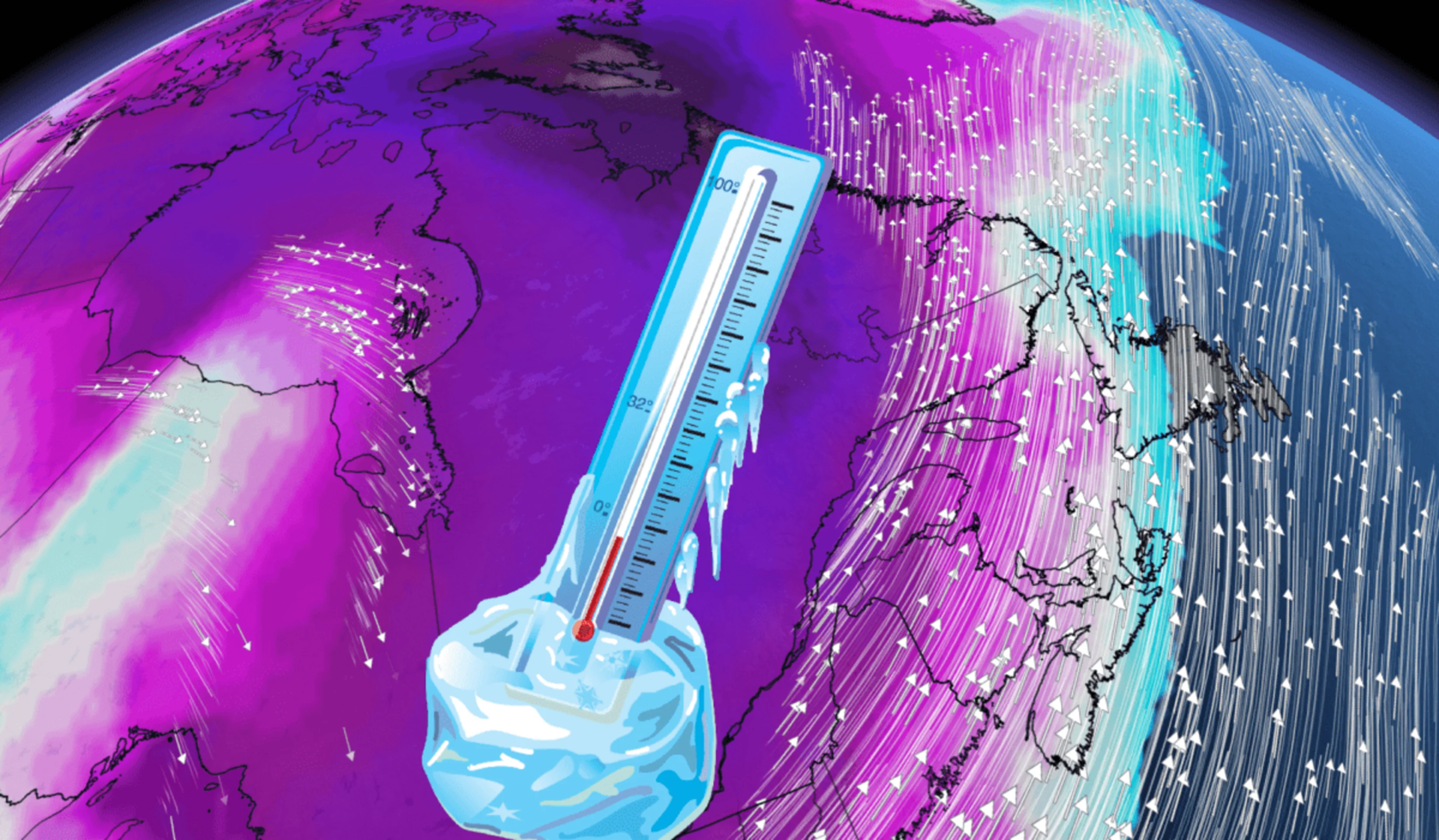 Presque -50 °C au Québec : on gèle !