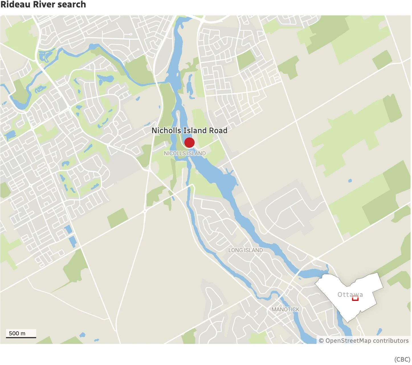 Rideau River search (CBC)
