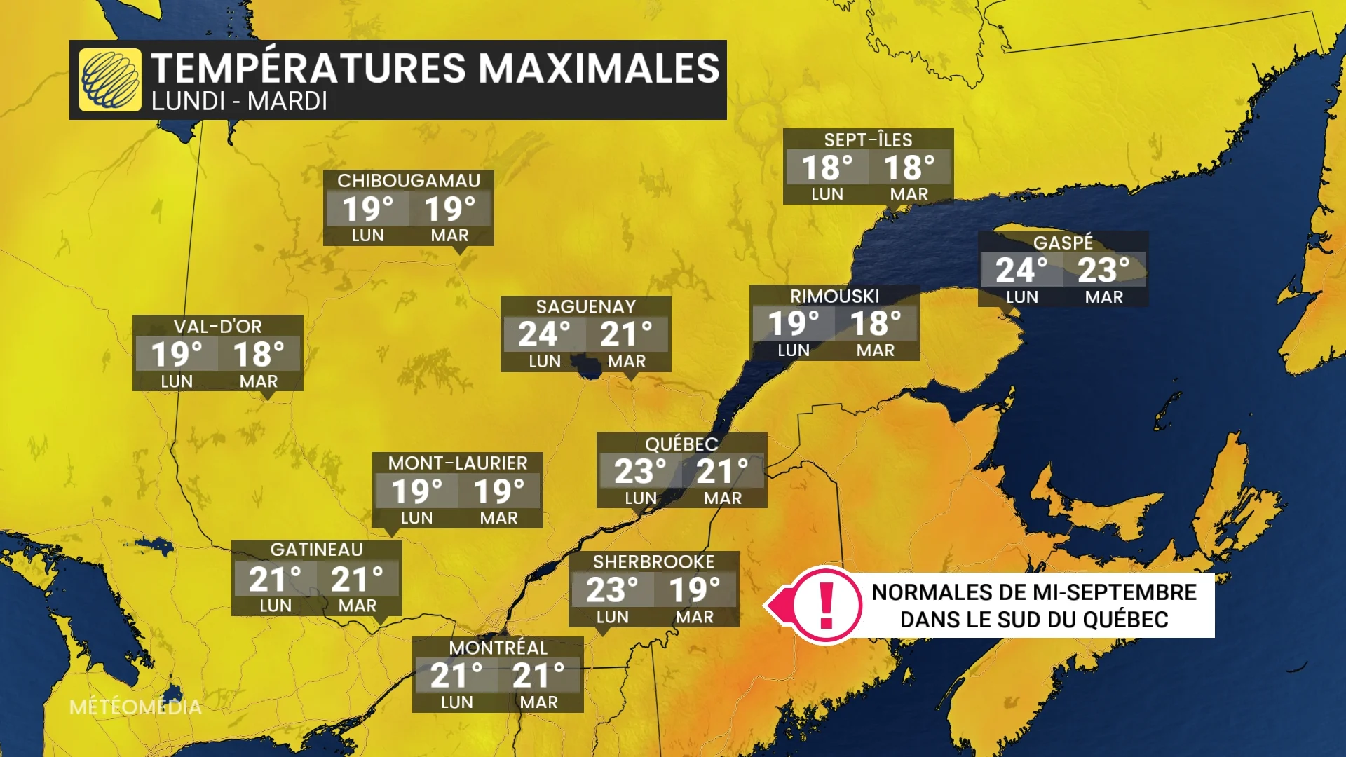 L'automne frappe à la porte, mais il devra patienter