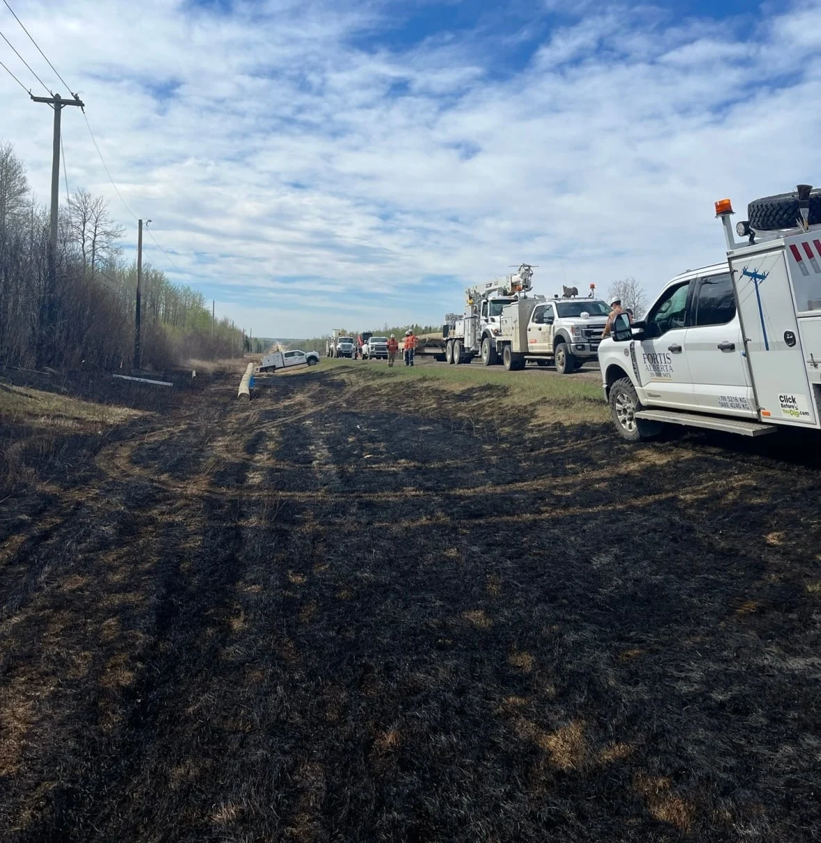 CBC fortisalberta-fire-damage