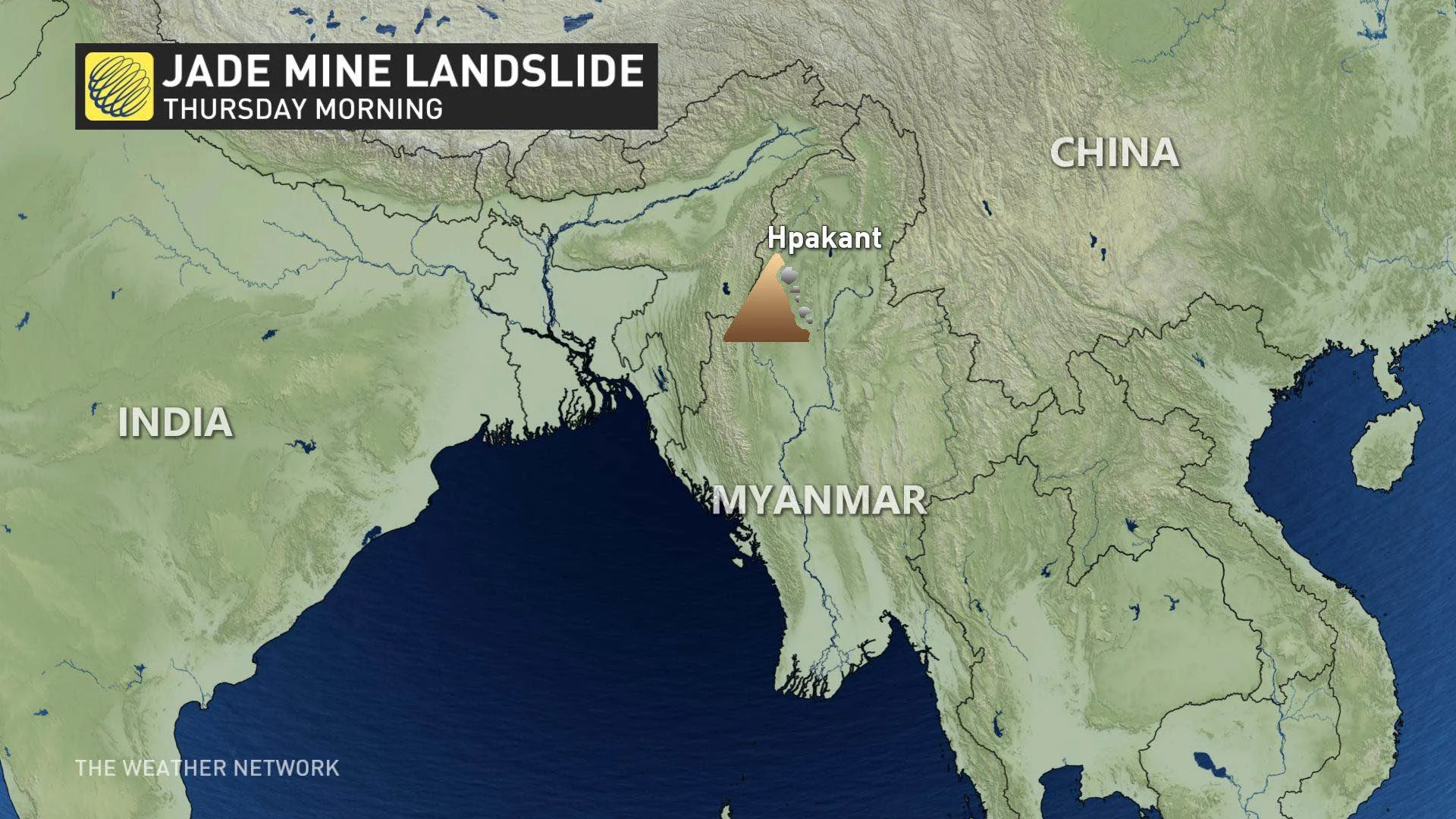 Myanmar landslide