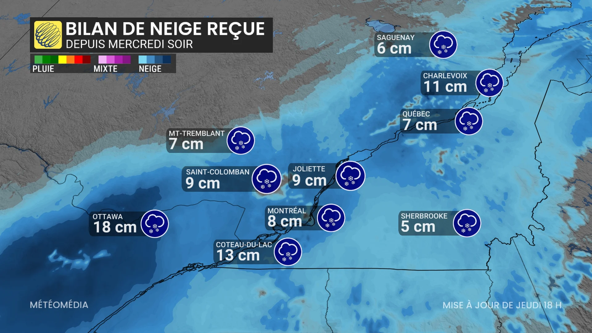 NEIGE REÇUE 18H
