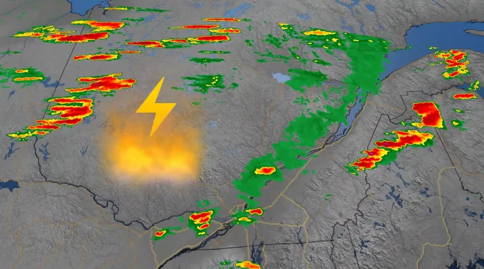 Attention : plusieurs régions du Québec menacées par les orages