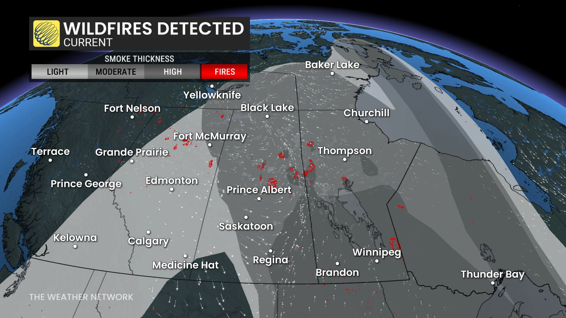 Current Canada wildfires as of June 1
