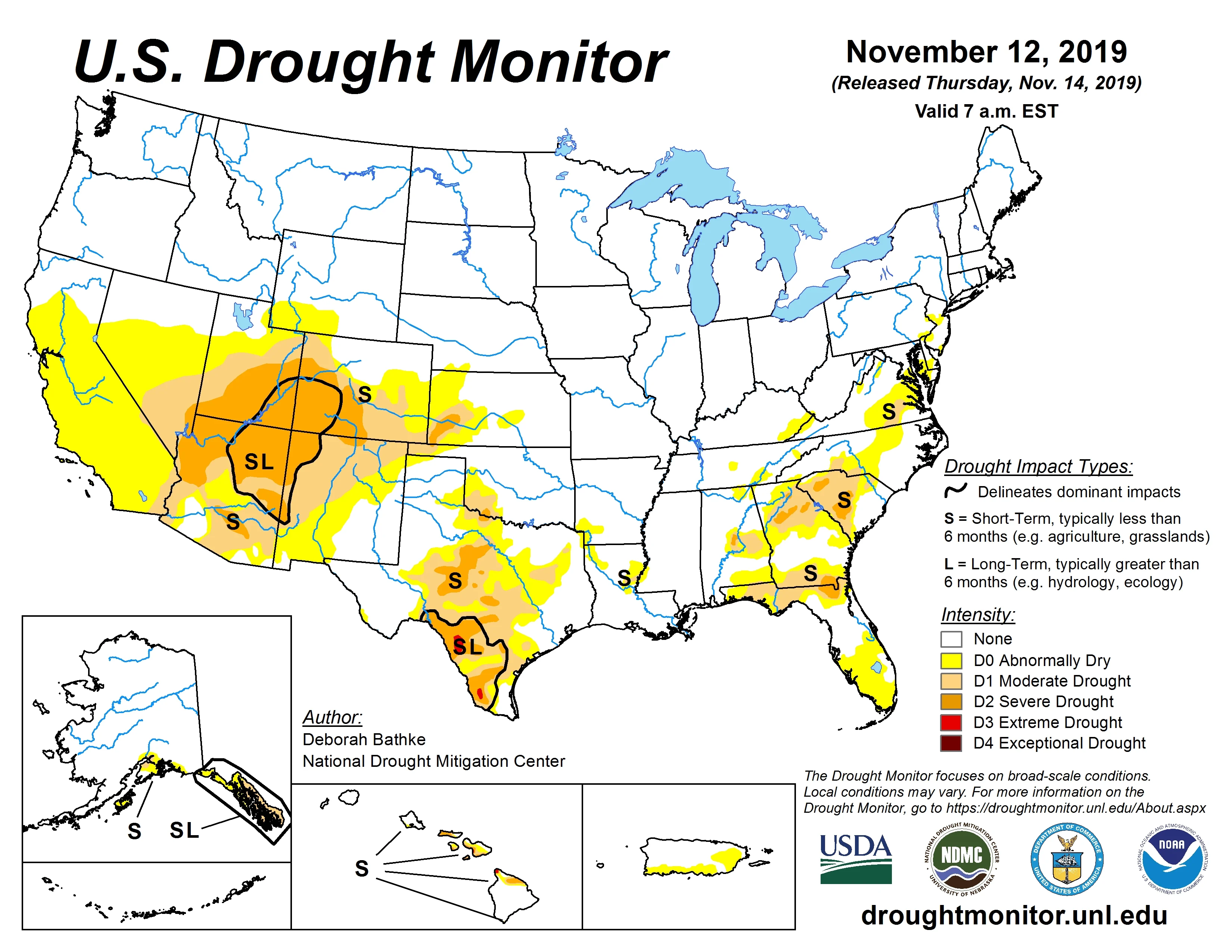 U.S. drought monitor