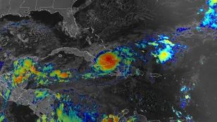 Oscar hits Cuba as one of the smallest hurricanes on record