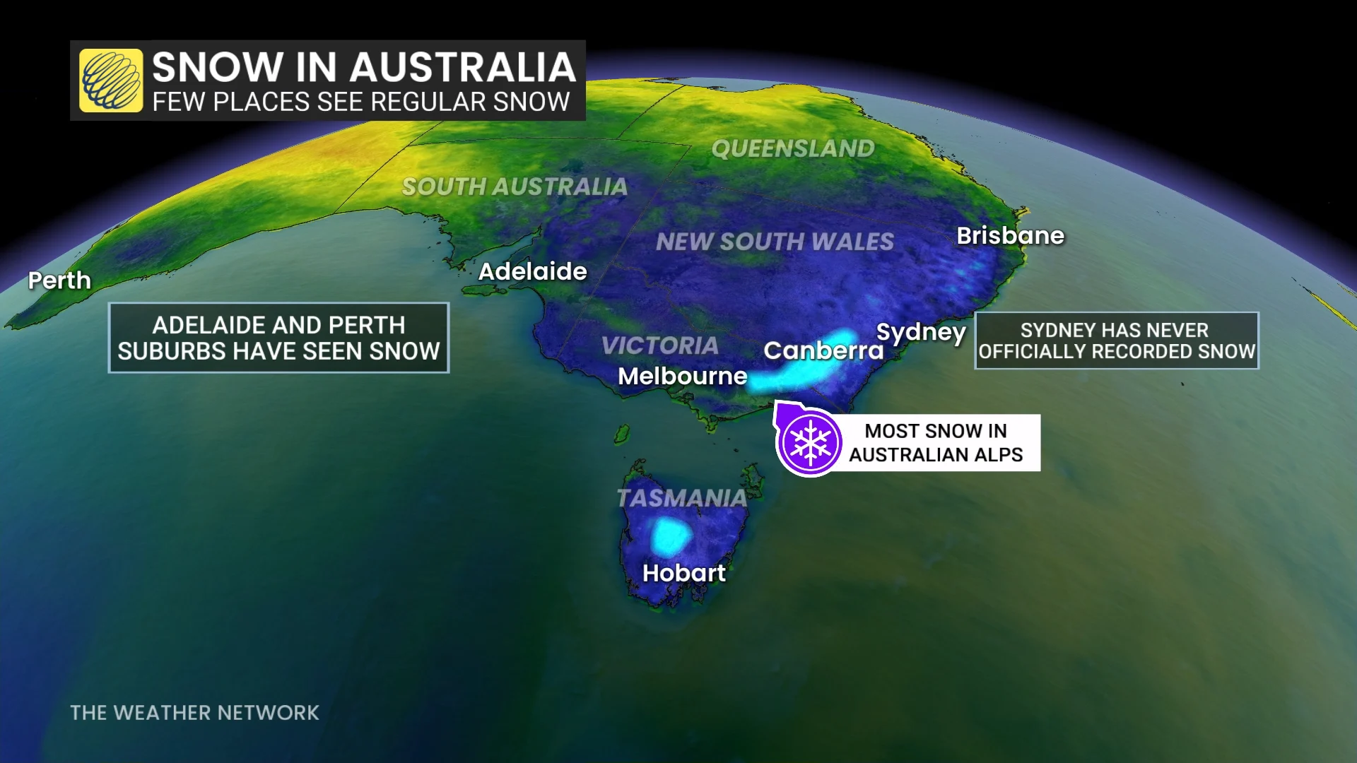 Snow in Australia