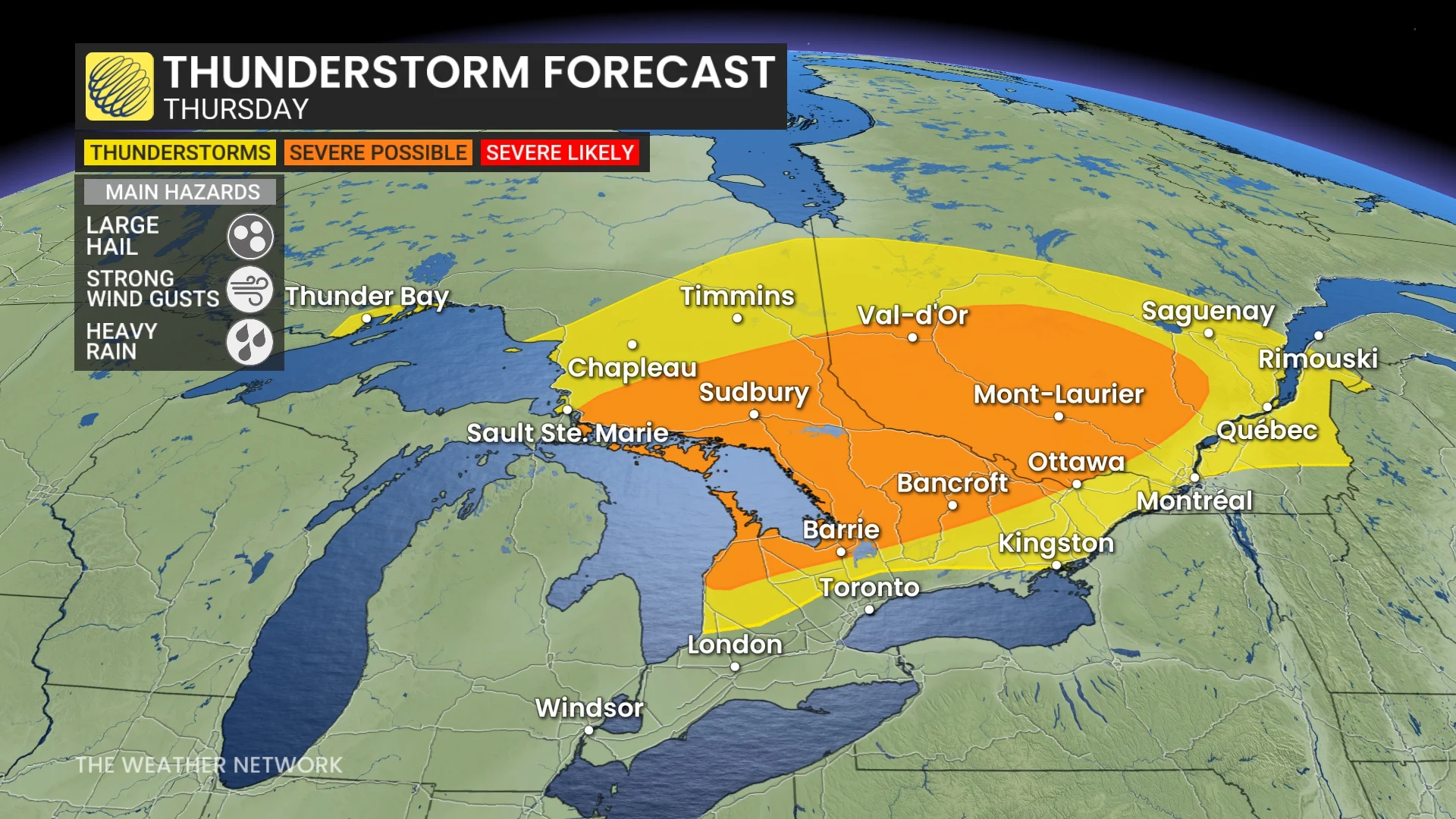 Flooding rains and lightning: Multi-day storm threat hits Ontario - The ...