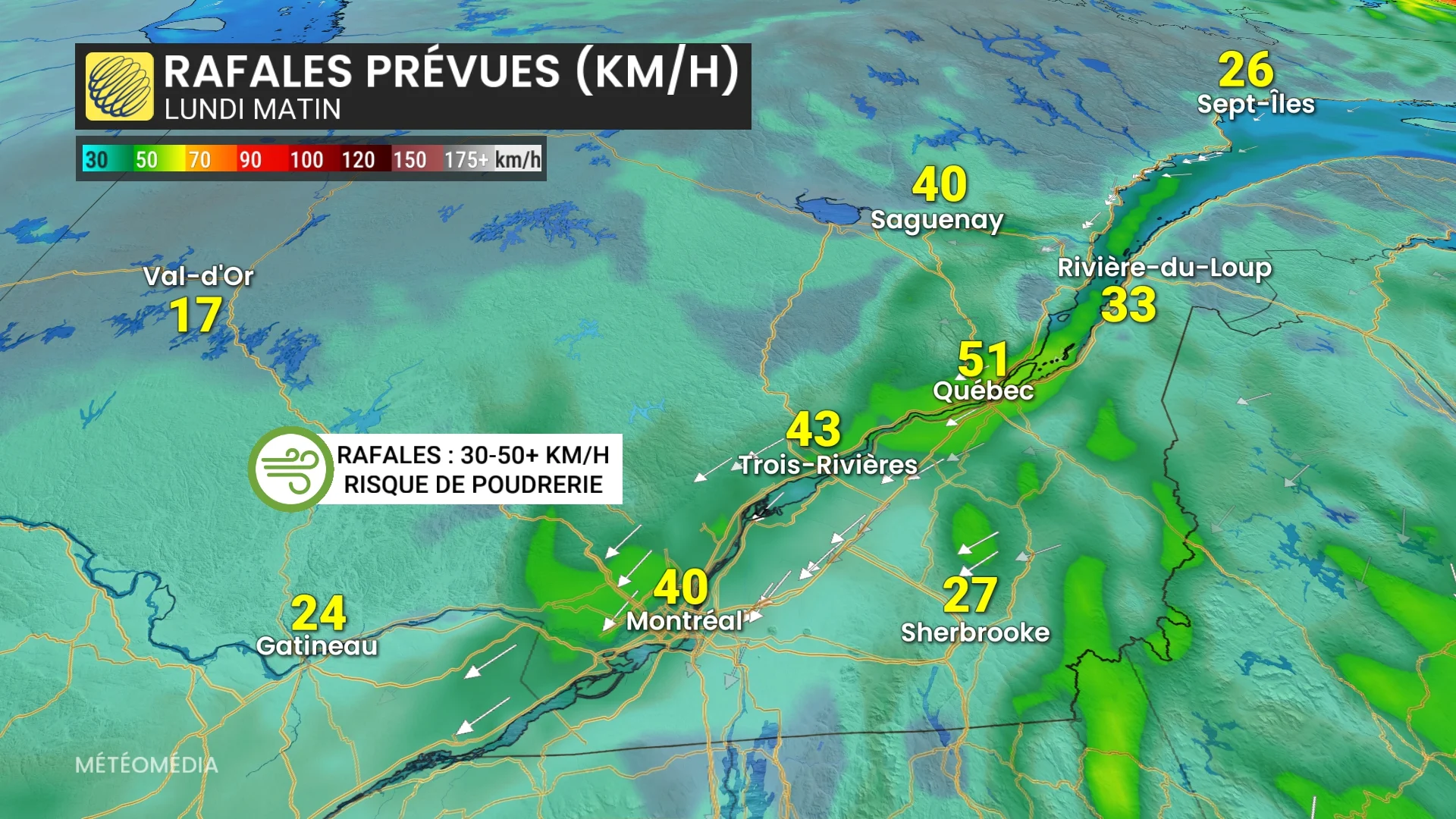 Bordée au Québec