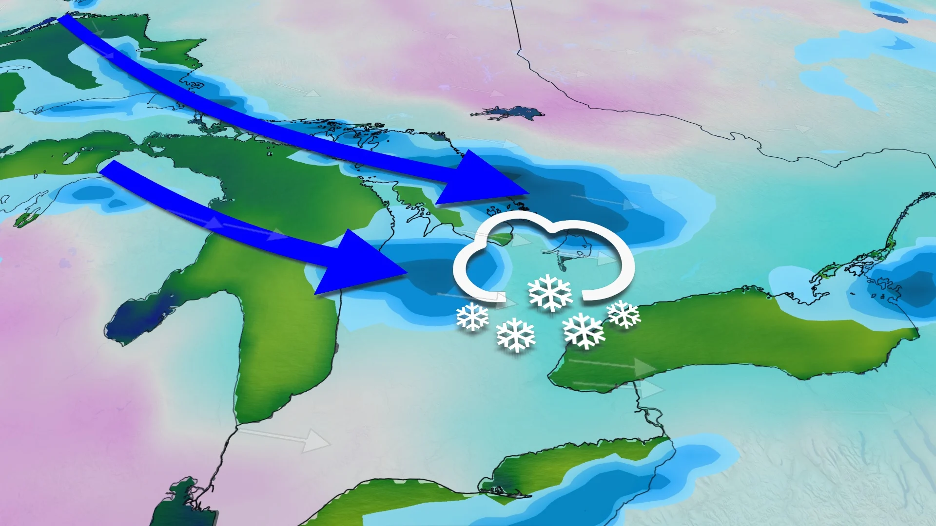 First cold blast with lake-effect snow set to invade Ontario