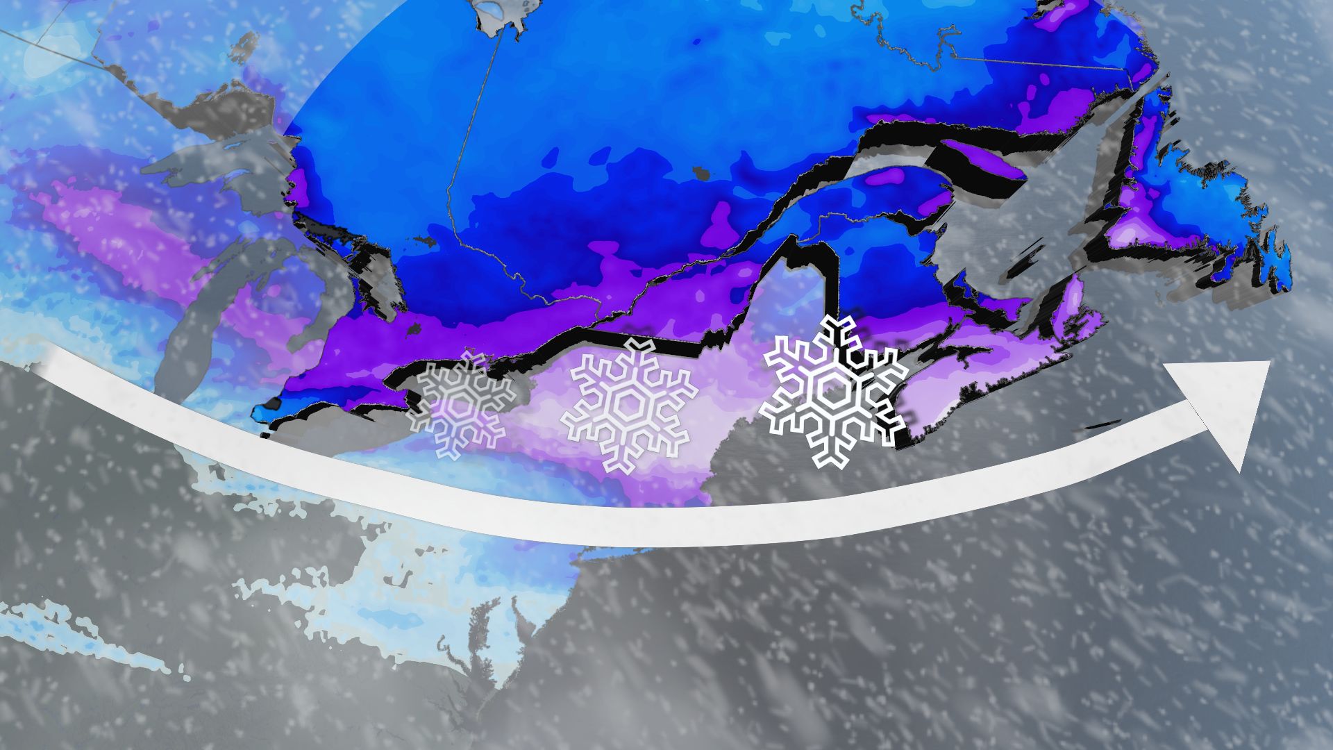 Eyes on Eastern Canada for potential of significant weekend snowfall ...