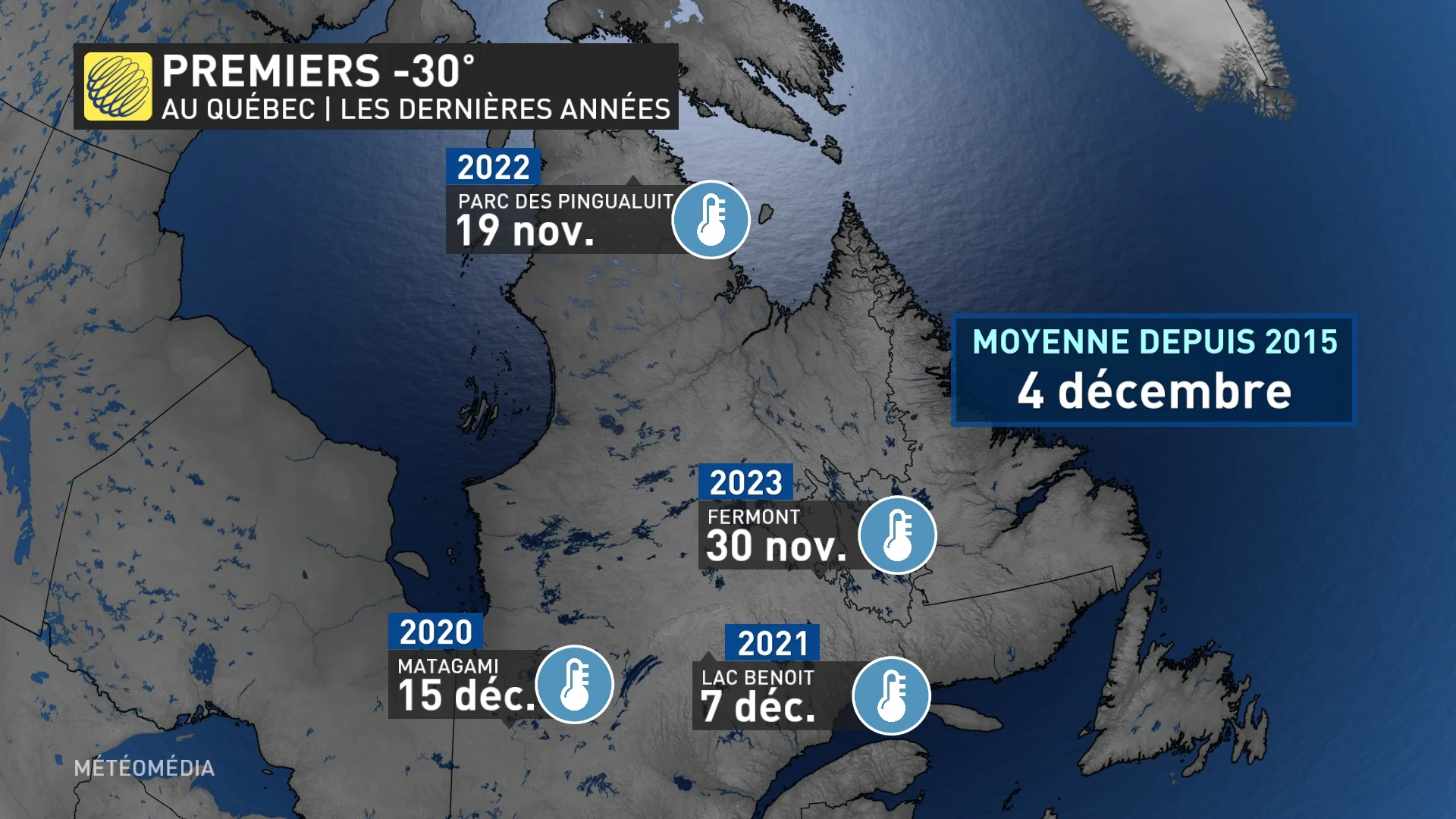 PREMIERS -30 - AU QUÉBEC
