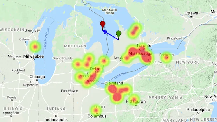 Bright meteor over southern Ontario traced back to the asteroid belt ...