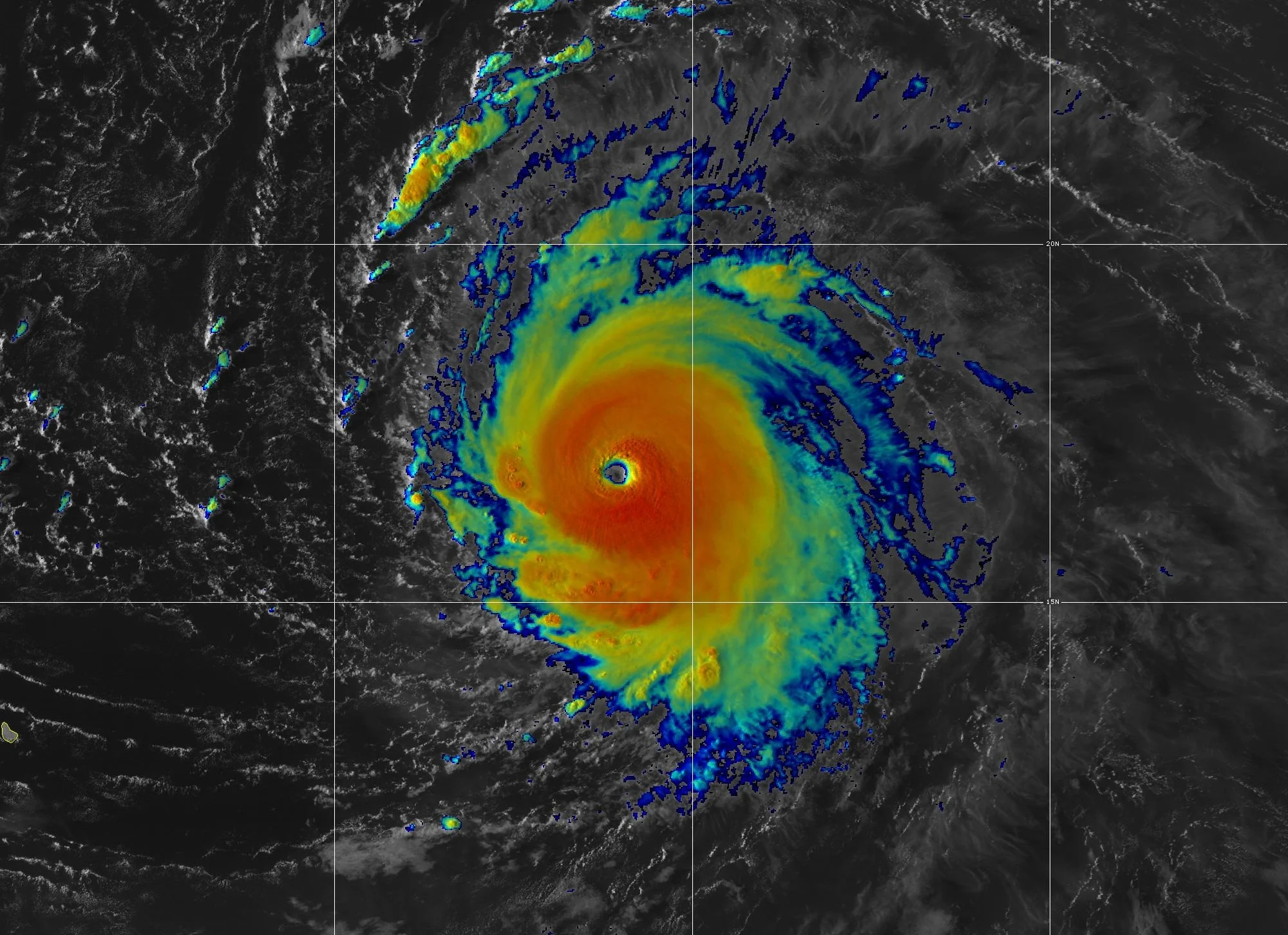 (NOAA) Hurricane Lee satellite 530pm September 7 2023